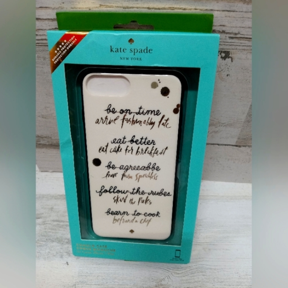 Kate Spade Resolutions iphone Case 7plus